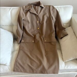 Tommy Hilfiger Short Tan Dress Size 4